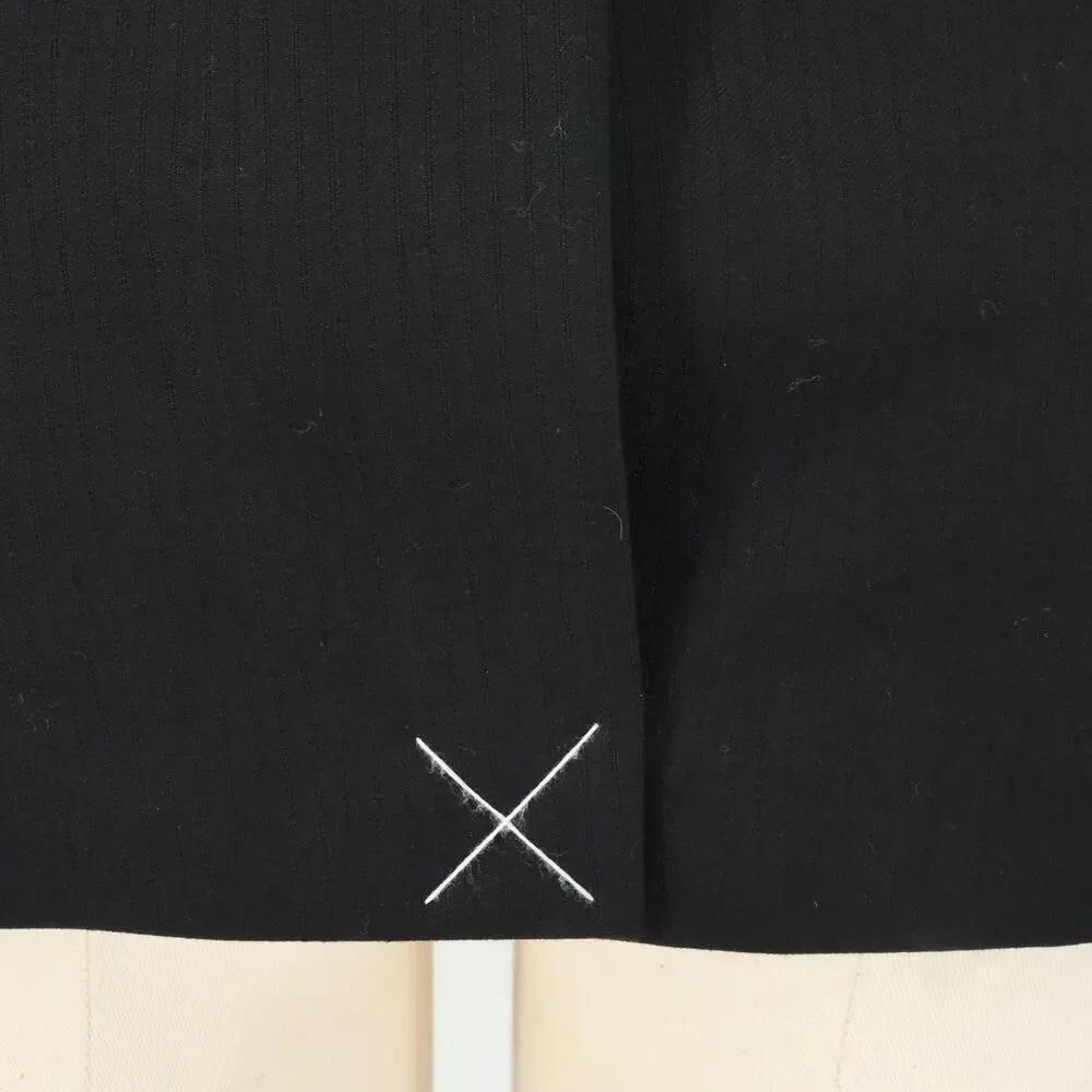 Perry Ellis Sport Coat Mens 40S Black 3 Button Lined Jacket Blazer Classic Fit